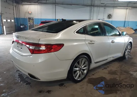 2012 Hyundai Azera z USA, uszkodzony, nr VIN KMHFH4JG5CA161881